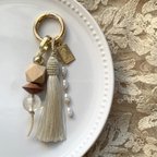 作品goro goro wood / ② / ごろっとウッドの 着せ替えできる bag charm◎°