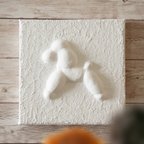 作品「バルーン・トイプードル」＊Canvas sculpture＊