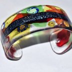 作品ガラスのブレスレット　、バングル　（ 11564-497）bracelet, bangle　ガラスのアクセサリー