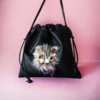 作品選べる2weybag・ミックスブラウンねこ