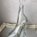 作品ハーバリウム ハイヒールボトル  ガラスの靴 180ml