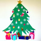 作品【壁面装飾】大きなクリスマスツリー