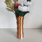 作品フラワーベース　ユニークデザイン　花瓶　花器