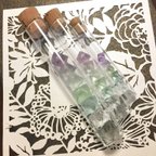 作品【リニューアル🔹✨】蛍石 フローライト 七色標本瓶【再販】