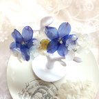 作品✳︎royal blue✳︎凜とした青のバレッタ✳︎