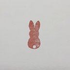 作品【usa-kuro様オーダー品】うさぎはんこ