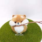 作品【受注生産】まんまる拒否柴犬　羊毛フェルト 〜Wool Farm〜