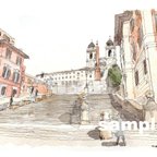 作品Piazza Spagna Roma