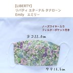 作品【送料無料】LIBERTY・リバティ・夏用・清涼・立体マスク・小顔マスク