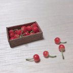 作品【再販】ミニチュア さくらんぼ 10粒🍒