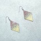 作品◻︎受注製作◻︎【Linn】pierce/earring-pink yellow-