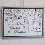 作品Wedding Welcome Heart Tree♡ 