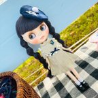 作品○受注生産○Blythe outfit ꔛ♥スクールガール風ワンピースセットꔛ♥supipi39