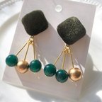 作品green and gold  pierce