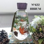 作品№422　金魚ハーバリウム　和風 もみじ ボトル　かわいい　おすすめ　ギフト　HBRUM