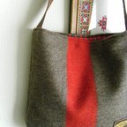 作品スイスブランケット　ショルダーbag