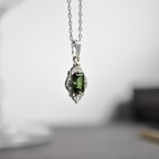 作品ÉTOIRE: Musica ── Green Tourmaline Necklace