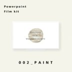 作品フィルムキット 002_PAINT 【プロフィールムービー・エンドロールムービーの自作に】