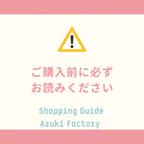 作品ご購入に関するものですので必ず一読お願いいたします。