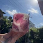 作品〜Bougainvillea okinawa〜：LEDライト付きキャンドルホルダー　ソイキャンドル　プレゼント　