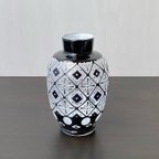 作品pattern vase　紺星丸