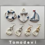 作品エイトノット・ピアス/イヤリング （ゴールド）/Yacht Racing Series