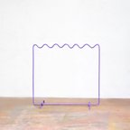 作品wave mini hanger rack purple