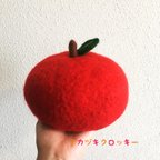 作品【受注製作】リンゴ帽子