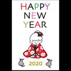 作品【10枚入り】HAPPY NEW YEAR  2020