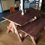 作品【オーダーページ】minniegoism様用☆家族のために作ったダイニングテーブル