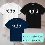 作品バレエダンサーTシャツ　(キッズボーイズ・メンズ)　送料無料　バレエ　男の子　男性