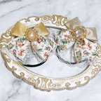 作品【セット売り】ヘアゴム リボン ぬい服 クリスマス ハンドメイド Xmas