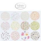 作品直径2.7㎜❤︎ オリジナルにアレンジできるステッカーE❤︎24pcs-926