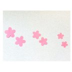 作品壁面飾り『花(ピンク)』