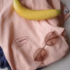 作品【S〜XLサイズ】7days FRESHバナナTシャツ/アプリコットピンク