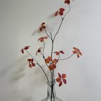 作品[送料込み] 紅葉 N2 フェイクグリーン　造花 人工観葉植物　2本セット
