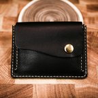 作品ミニウォレット(黒) - Mini wallet (BLACK) -