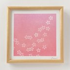 作品『 桜のパステルアート ピンク 』 パステルアート原画