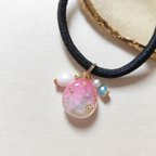 作品 【ヘアゴム】シャリシャリDrop〜桜 SAKURA〜　レジン