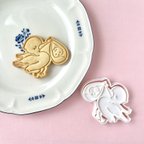 作品コウノドリ　赤ちゃん　【クッキー型】