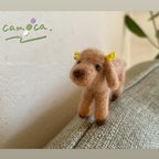 作品《羊毛フェルト》愛犬　オーダーメイド　手のひらサイズのトイプードル