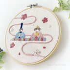 作品《特集掲載》【刺繍キット】❀お雛様❀ひな祭り