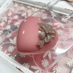 作品【Valentine限定】ハートスマホグリップ　Pink ver.