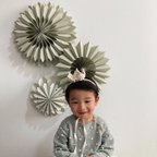 作品ペーパーファン こどもの日 子どもの日 子供の日 端午の節句 初節句 兜 兜飾り 鯉のぼり こいのぼり タペストリー ガーランド 男の子 