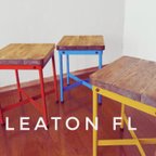 作品スツール / サイドテーブル LEATON FL