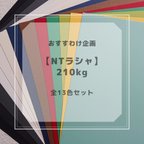 作品おすそわけ企画【NTラシャ210kg】13色セット