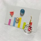 作品ピアス4個セット