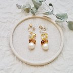 作品Fortune heart earring(クリア)