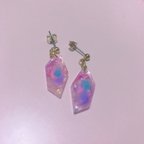 作品【☆ワンコイン☆】キラキラフェアリーピアス