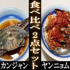 作品食べ比べ2点セット　ヤンニョム　カンジャン　ケジャン　海鮮キムチ　キムチ　福袋　ギフト　お正月